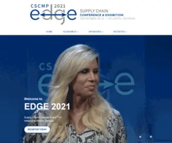 CSCMpconference.org(EDGE 2021 Supply Chains Premier Event) Screenshot