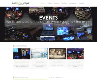 Cscopestudios.com(Collideascope Studios) Screenshot