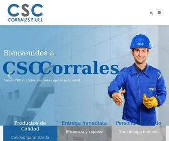 Cscorrales.com.pe(Aluminios) Screenshot