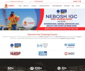 CSCP-Global.com(NEBOSH in Lahore) Screenshot