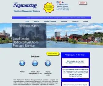 CScpaymaster.com(CSC Paymaster) Screenshot