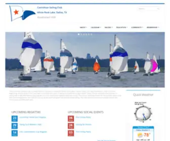 CScsailing.org(Corinthian Sailing Club) Screenshot