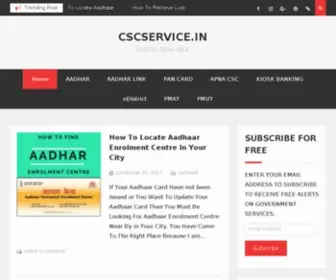 CScservice.in(CSC Service) Screenshot