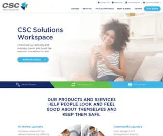 CSCSW.com(CSC ServiceWorks) Screenshot