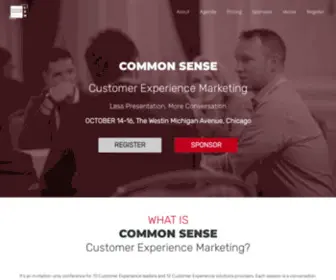 CSCXM19.com(Common Sense customer experience marketing) Screenshot