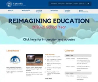 CSD509J.net(Corvallis School District) Screenshot