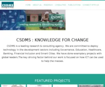 CSDMS.in(Nomination) Screenshot