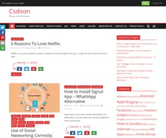 Csdoon.com(All you need to know) Screenshot