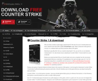 Csdownload.lt(Counter strike 1.6 download) Screenshot