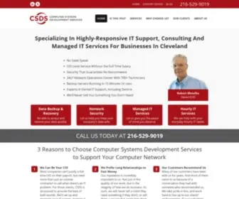CSdsinc.net(IT Support For Cleveland Businesses) Screenshot