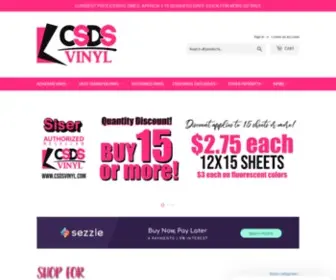 CSDsvinyl.com(CSDS Vinyl) Screenshot