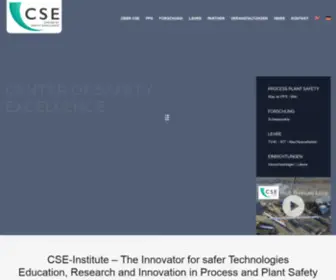 Cse-Institut.de(Kompetenzzentrum für Prozess) Screenshot