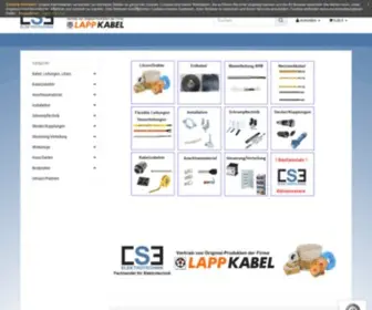 Cse-Technik.de(Elektrotechnischer Handel) Screenshot