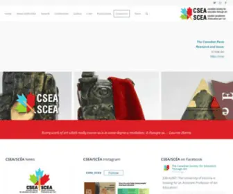 Csea-Scea.ca(CSEA) Screenshot