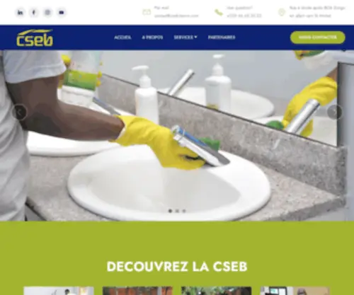 Cseb-Benin.com(CSEB Bénin) Screenshot