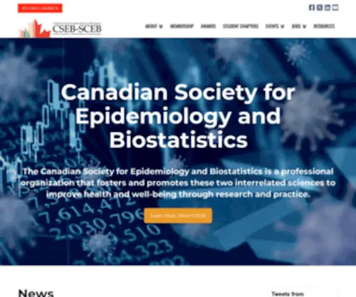 Cseb.ca(CSEB is a professional organization) Screenshot