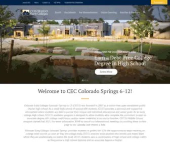 Csec914.org(CEC Colorado Springs) Screenshot