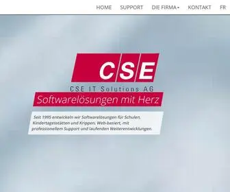 Cse.ch(CSE IT Solutions AG) Screenshot