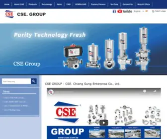 Csee.com.tw(Chiang Sung Enterprise Co) Screenshot