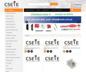 Cseie.com.pl(Witamy w CSEIE) Screenshot