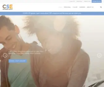 Cseinsurance.com(CSE Insurance Group) Screenshot