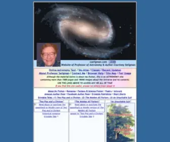 Cseligman.com(Website of Professor of Astronomy and Author Courtney Seligman) Screenshot