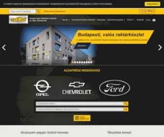 Csergowebshop.hu(Opel) Screenshot
