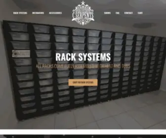 Cserpents.com(Reptiles, Rack Systems, and Incubators) Screenshot