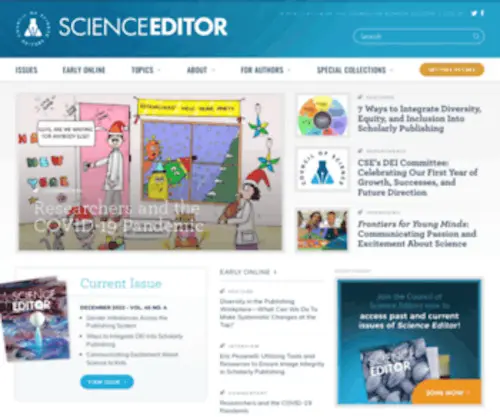 Csescienceeditor.org(Csescienceeditor) Screenshot