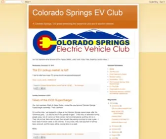 Csevc.com(Colorado Springs EV Club) Screenshot