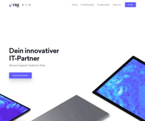 CSG-Online.ch(Dein Innovativer IT Partner) Screenshot