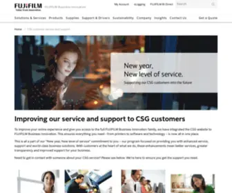 CSG.com.au(IT Managed Services and Office IT Solutions) Screenshot