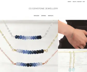 Csgemstonejewellery.co.uk(CS Gemstone Jewellery) Screenshot