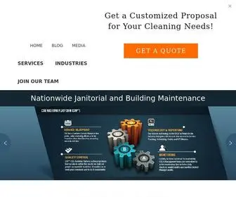 Csginc.com(National Janitorial Services aiming to save you time and money) Screenshot