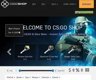 Csgoshop.com(Domain name is for sale) Screenshot