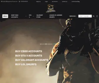 Csgosmurfninja.com(Buy cheapest CSGO Smurf account and ranked prime accounts from CSGO Smurf Ninja) Screenshot