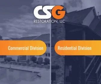 CSgrestoration.com(CSG Restoration) Screenshot