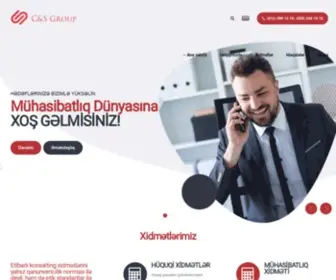 CSgroup.az(C&S Group) Screenshot