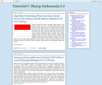 Csharp-Indonesia.com(Tutorial C Sharp Indonesia C#) Screenshot