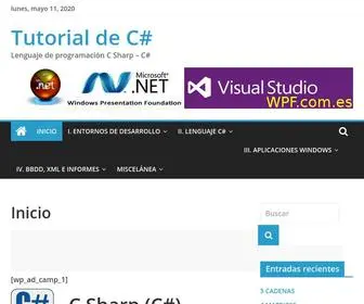 Csharp.com.es(Tutorial de C#) Screenshot