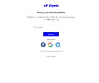 Csharpdigest.net(C# Digest) Screenshot