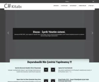 Csharpkitabi.com(Csharp Kitab) Screenshot