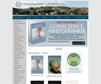 CSHLpress.com(Cold Spring Harbor Lab Press) Screenshot