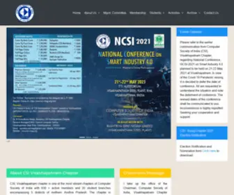 Csi-Vizag.org(CSI Visakhapatnam Chapter) Screenshot