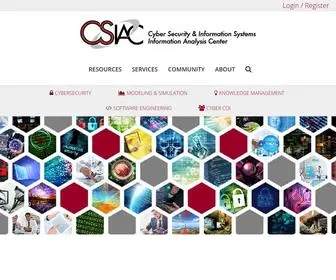 Csiac.org(Cyber Security and Information Systems Information Analysis Center) Screenshot