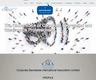Csiaorg.com(Promoting Best Practices in Corporate Governance) Screenshot