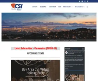 Csieastbay.org(CSI East Bay) Screenshot
