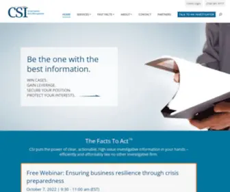 Csiinvestigators.com(Csiinvestigators) Screenshot