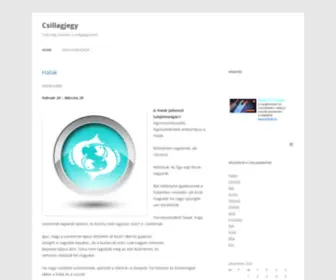 Csillagjegy.com(Tudj meg mindent a csillagjegyedről) Screenshot