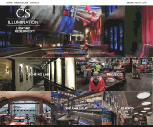 Csillumination.com(CS Illumination) Screenshot